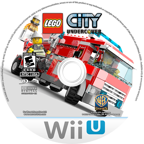 LEGO City Undercover box art for Wii U